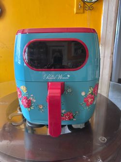 The Pioneer Woman Vintage Floral 6.3 Quart Air Fryer with LED Screen, 13.46