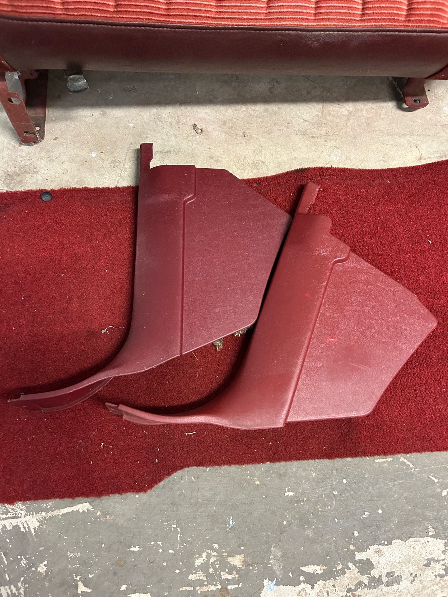 OBS kicker plastics red