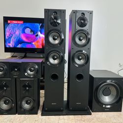 Sony 5.1 Home Theater Speakers System