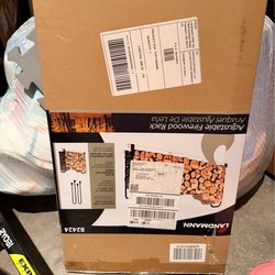 Brand new Adjustable  outdoor firewood rack