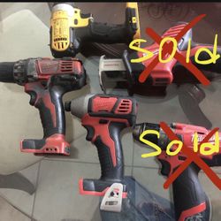 Power Tools Lot Milwaukee / Dewalt 