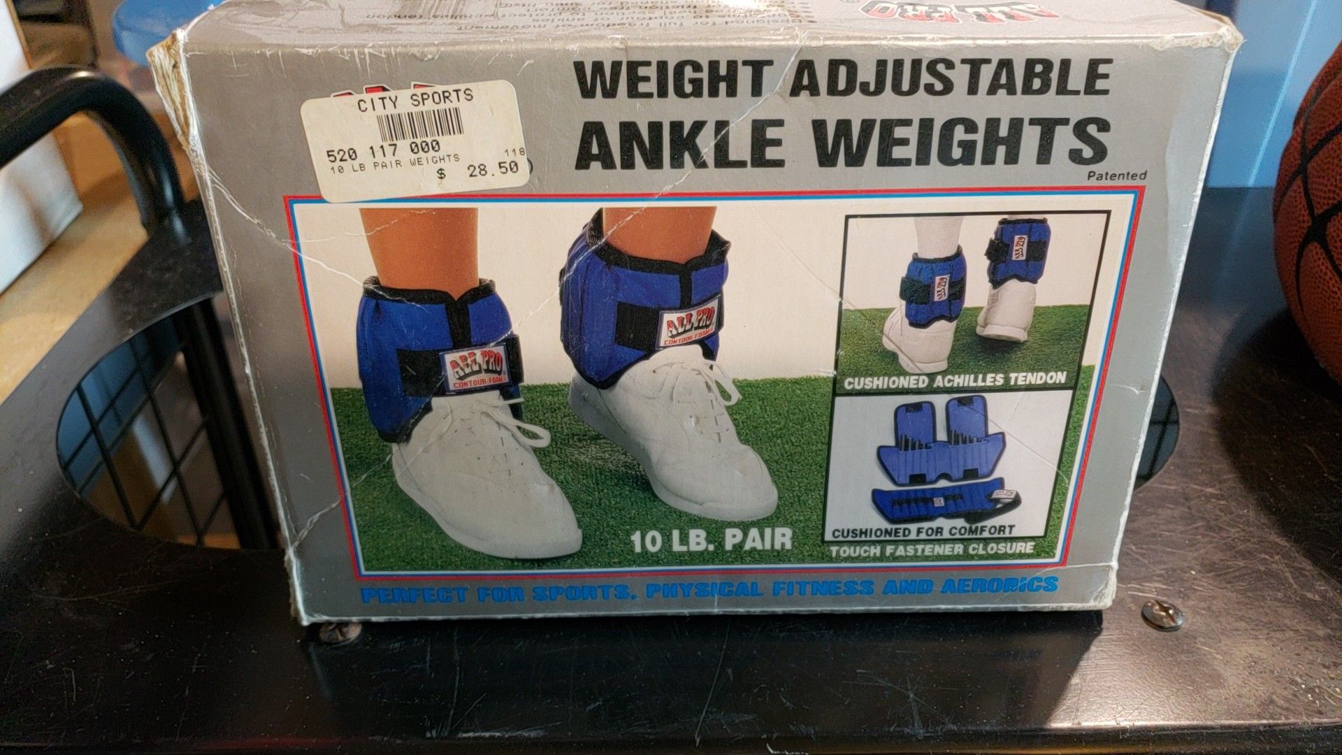 Ankle weights -adjustable