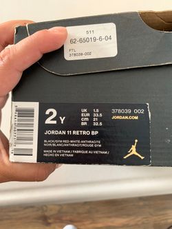 Jordan 2y 11 retro