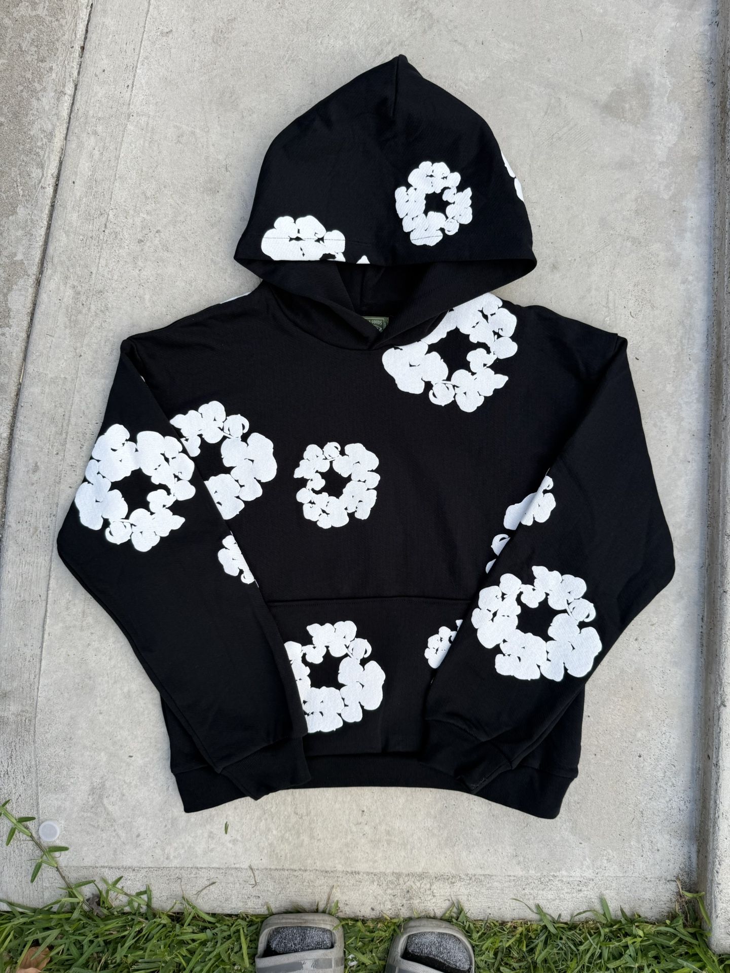 Black Denim Tears Hoodies