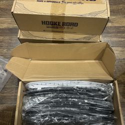 Hooke Road Matte Black Grill Inserts Front Mesh Grille Cover for 2007-2018Jeep JK Wrangler & Unlimited Wrangler Accessories (7PCS Black + 1PCS White)