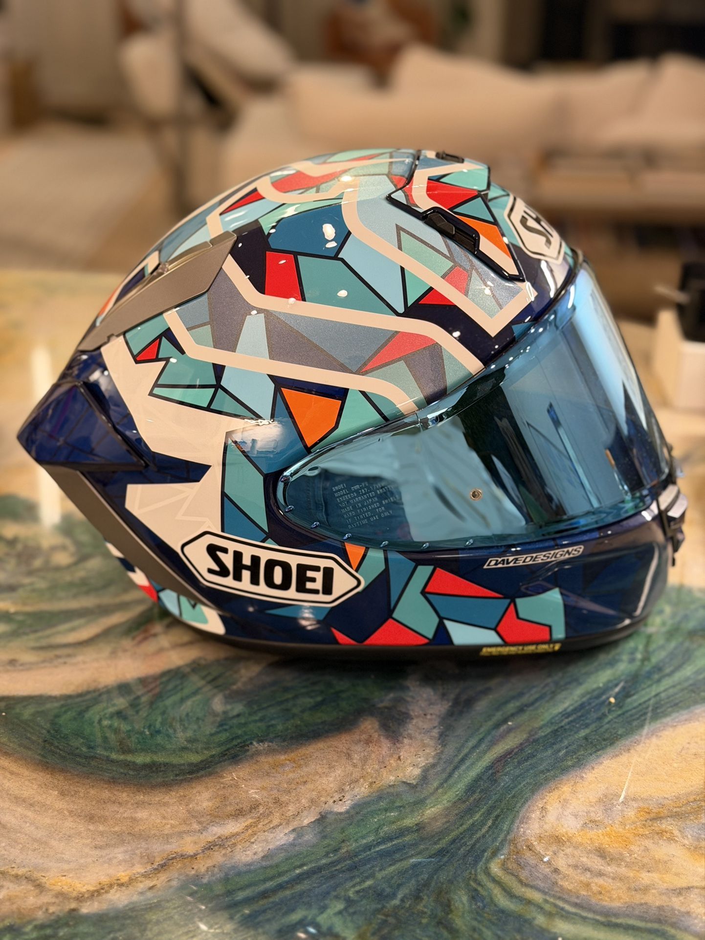 Shoei X-SPR Pro Marquez Barcelona Motorcycle Helmet