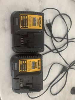 2 Dewalt Charger