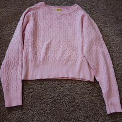 Pink sweatshirt