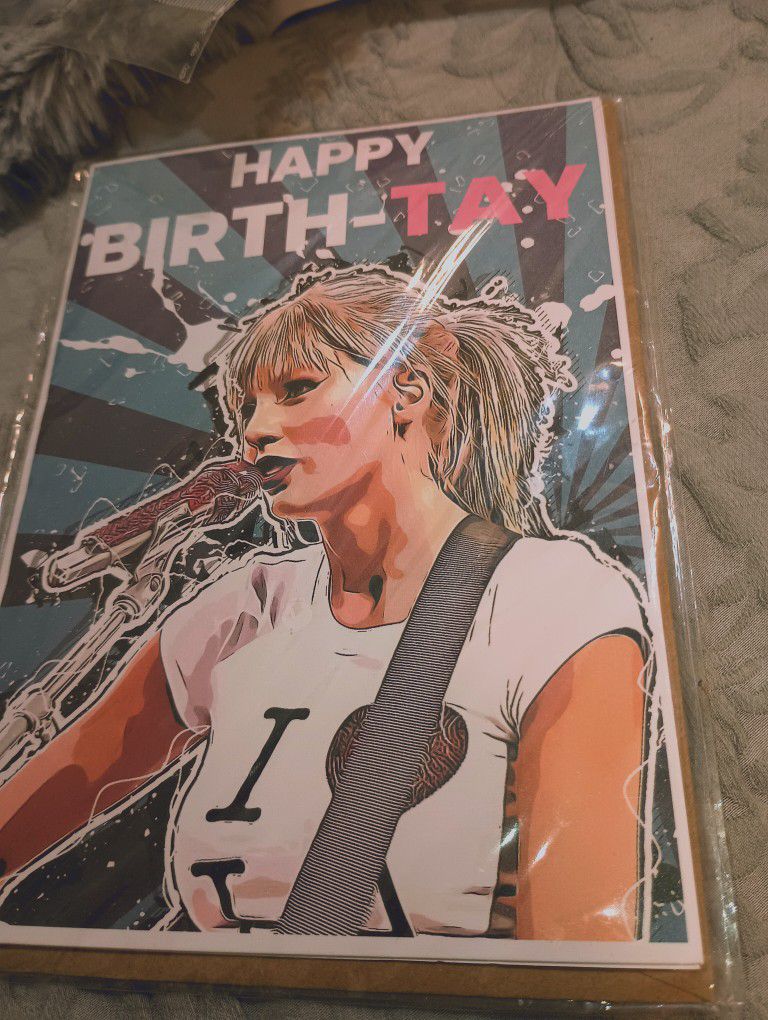 Taylor Swift (Happy Birthday Card)