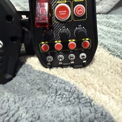 Pc and Xbox race wheel and pedals