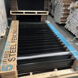 Steel Pool Fencing 5’ H X 8’ w