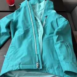 Girls North Face Ski Coat Gore-Tex