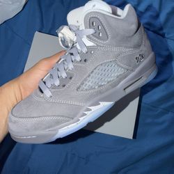 Jordan 5 Wolf Gray