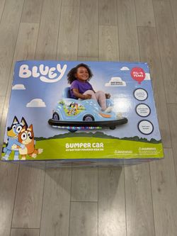 New - Bluey bumper car