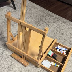 Adjustable Box Table Easel