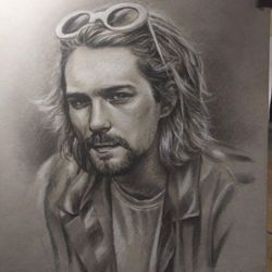 Original Charcoal Portraits 