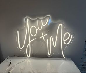 You + Me Neon Sign - You & Me