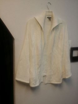 White poncho (One Size)