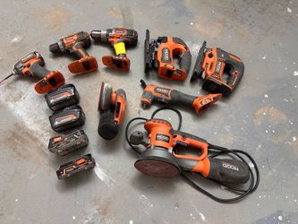 RIDGID Tool Collection ($1400 value)