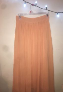 Shear orange Skirt