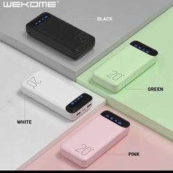 20000mAh Power Bank Multi-Color Macaron Colo