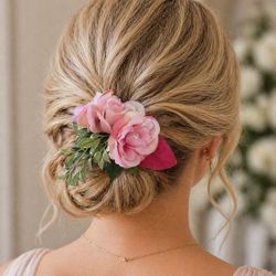 Floral Hair Clip 