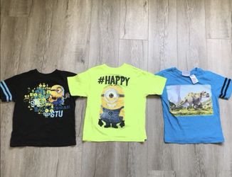 Boys Minion Shirts