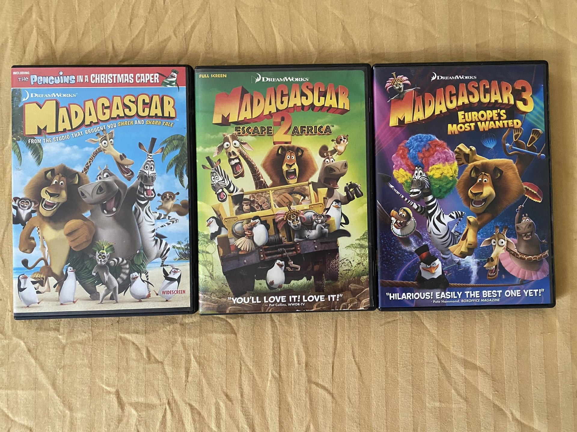 Madagascar 1-2-3