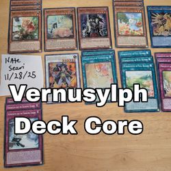 Yu-Gi-Oh Vernusylph Deck Core 