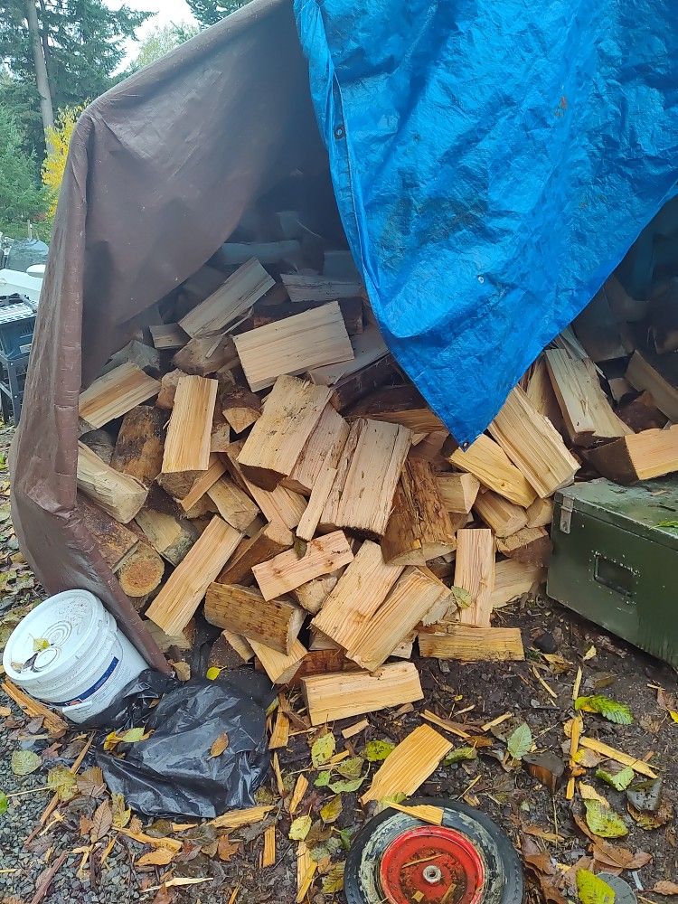 Dry Seasoned Fire Wood + Free Kindling Bundles