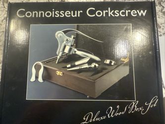 Connoisseur Corkscrew Deluxe In Wood Box