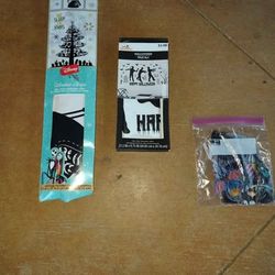 Halloween & Christmas Window Clings Decor Lot