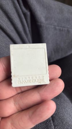 GameCube memory card