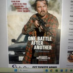 Two tickets for One Battle After Another @ Vista Theater, Oct. 13 2PM
