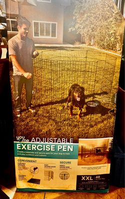 Adjustable Exercise or Dog training Pen