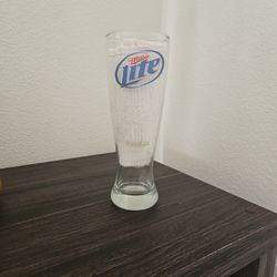 Miller Lite Beer Glass