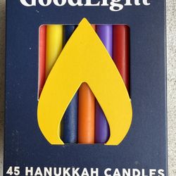 Hanukkah candles 
