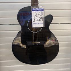 DEAN acoustic/ Electric Guitar 