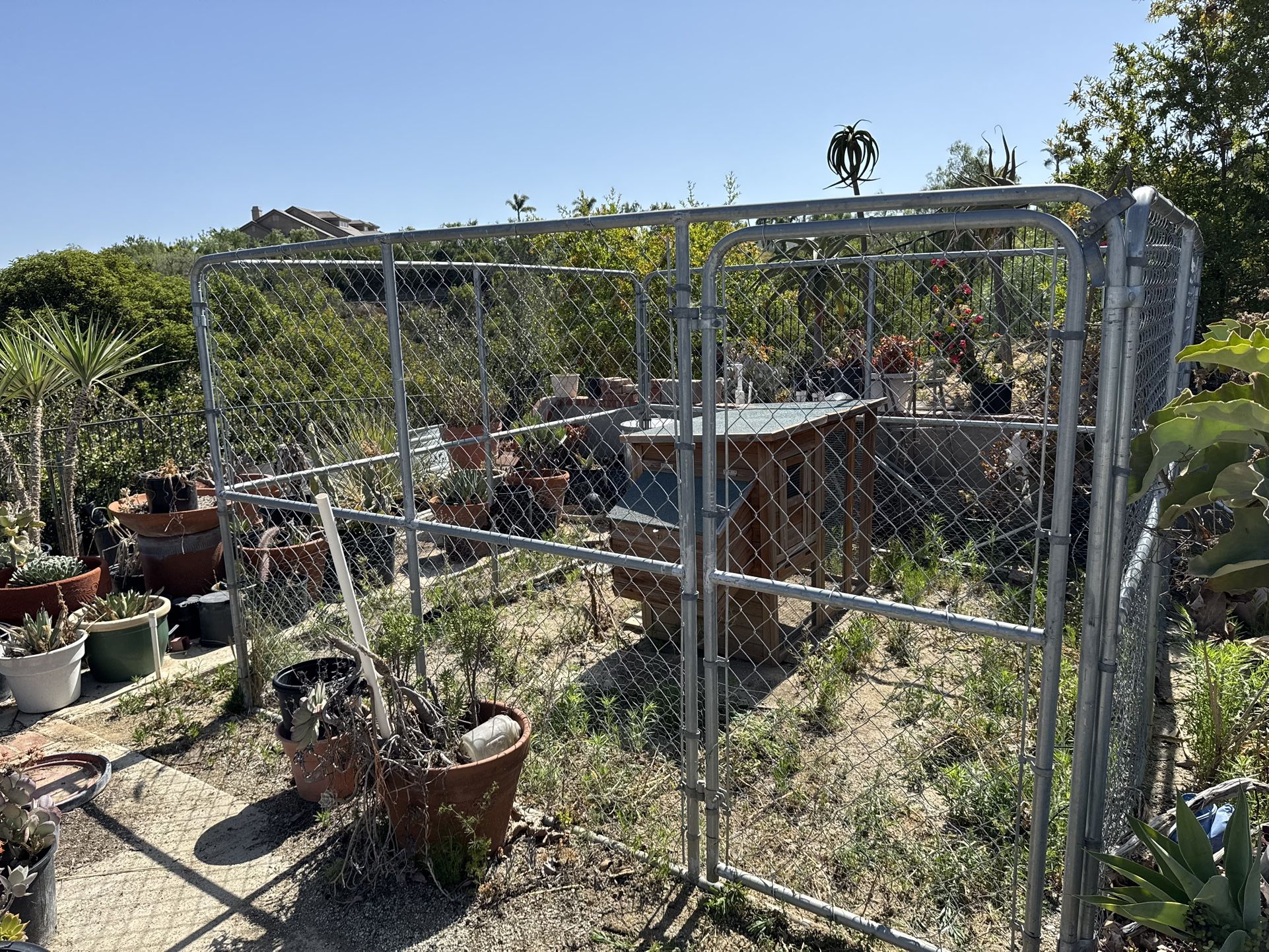 Dog Kennel Galvanized Steel