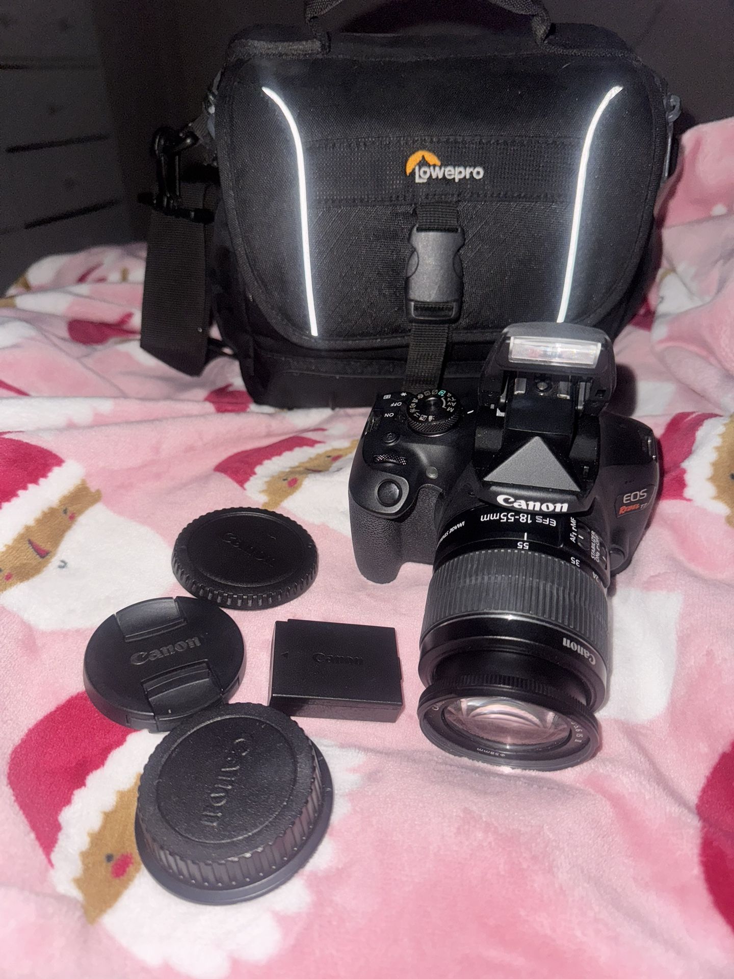 Canon EOS Rebel T7 Camera With 18-55mm Lens