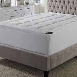 Queen 14” Mattress By Englendar/ Bought In Renton From Main Company 