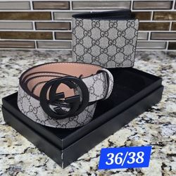 belt and wallet set 