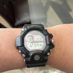  Casio G Shock GW 9400 Black And Red 