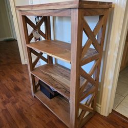 New Wood Bookcase