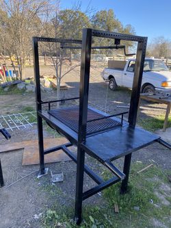 Fire wood BBQ 🍗 grill