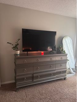 Dresser and TV
