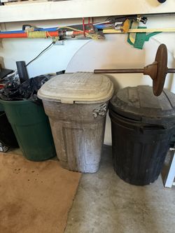 Garbage cans