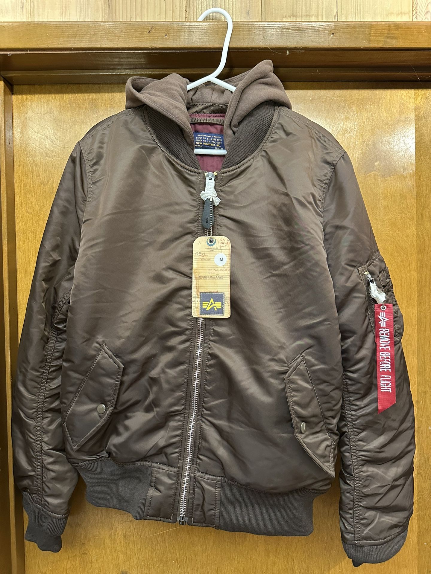 Brand New Alpha Industries MA1 Bomber Jacket Stussy Supreme TNF Redwing Jordan