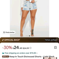 New fashion nova shorts size 9