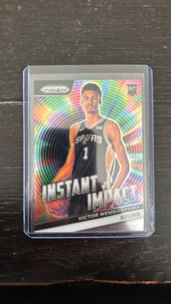 Prizm Rookie Victor wembanyama🔥instant impact insert🔥